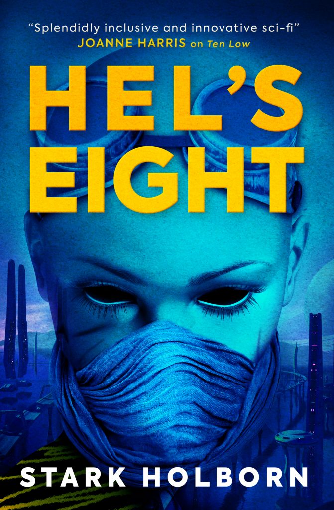 Book cover for Hel's Eight by Stark Holborn